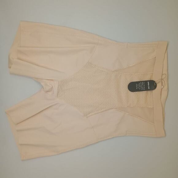 Pants - New Open Chic Nude Beige High Waist Smoothing Shapewear Shaper Shorts size sm